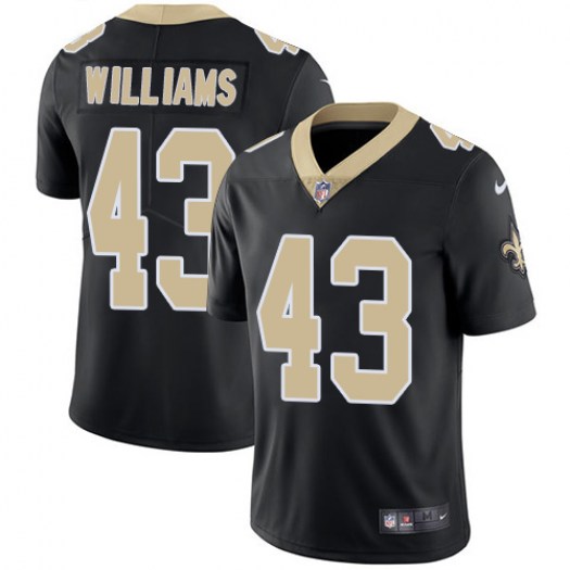 Nike Saints 43 Marcus Williams Black Vapor Untouchable Limited Jersey Nike Saints 43 Marcus Williams Black Vapor Untouchable Limited Jersey