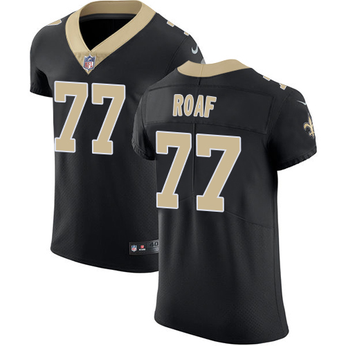 Nike Saints #77 Willie Roaf Black Team Color Men's Stitched NFL Vapor Untouchable Elite Jersey Nike Saints #77 Willie Roaf Black Team Color Men's Stitched NFL Vapor Untouchable Elite Jersey