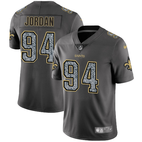 Nike Saints #94 Cameron Jordan Gray Static Men's Stitched NFL Vapor Untouchable Limited Jersey Nike Saints #94 Cameron Jordan Gray Static Men's Stitched NFL Vapor Untouchable Limited Jersey