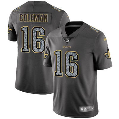 Nike Saints #16 Brandon Coleman Gray Static Men's NFL Vapor Untouchable Game Jersey Nike Saints #16 Brandon Coleman Gray Static Men's NFL Vapor Untouchable Game Jersey