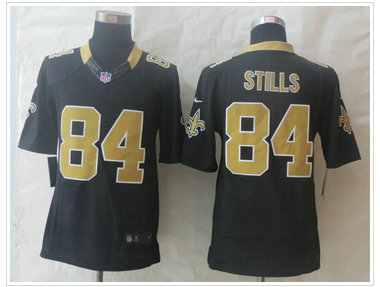 New Orleans Saints #84 Kenny Stills Black NFL Limited Jerseys