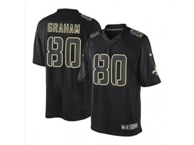NEW jerseys new orleans saints #80 graham black(Impact Limited) NEW jerseys new orleans saints #80 graham black(Impact Limited)