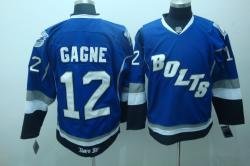 Philadelphia Flyers #12 GAGNE Blue Jerseys