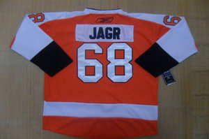 philadelphia flyers 68 jagr orange
