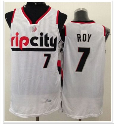 Portland Trail Blazers #7 Brandon Roy White Throwback NBA Jersey Portland Trail Blazers #7 Brandon Roy White Throwback NBA Jersey