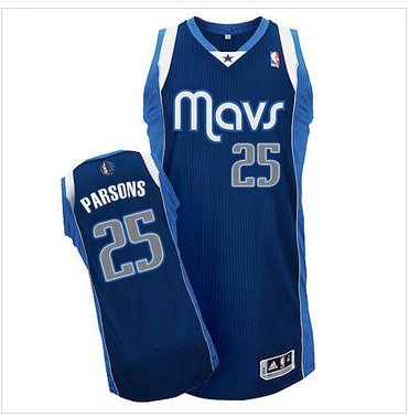 Revolution 30 Mavericks #25 Chandler Parsons Navy Blue Stitched NBA Jersey