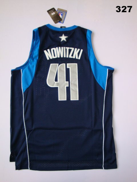 Dallas Mavericks Nowitzki 41# blue Jersey Swingman