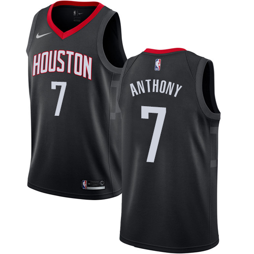 Nike Rockets #7 Carmelo Anthony Black NBA Swingman Statement Edition Jersey