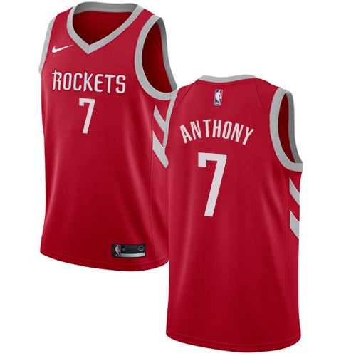 Nike Rockets #7 Carmelo Anthony Red NBA Swingman Icon Edition Jersey