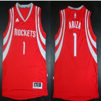 Revolution 30 Houston Rockets #1 Trevor Ariza Red Road Stitched NBA Jersey