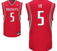 Adidas Rockets Courtney Lee 5 Road Jersey