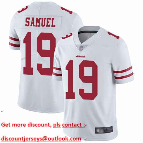 49ers #19 Deebo Samuel White Youth Stitched Football Vapor Untouchable Limited Jersey