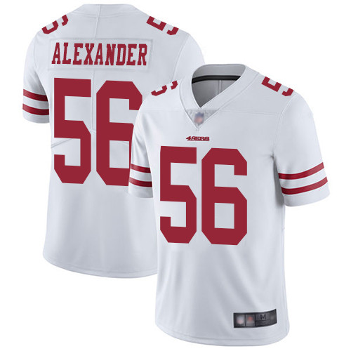 49ers #56 Kwon Alexander White Youth Stitched Football Vapor Untouchable Limited Jersey 49ers #56 Kwon Alexander White Youth Stitched Football Vapor Untouchable Limited Jersey
