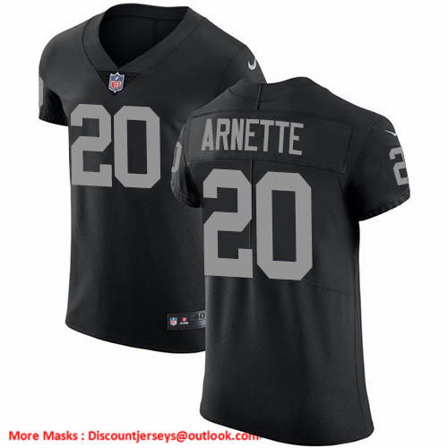 Nike Raiders #20 Damon Arnette Black Team Color Men's Stitched NFL Vapor Untouchable Elite Jersey Nike Raiders #20 Damon Arnette Black Team Color Men's Stitched NFL Vapor Untouchable Elite Jersey
