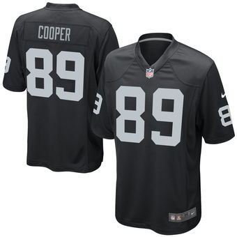 Amari Cooper Oakland Raiders Nike Game Jersey - Black Amari Cooper Oakland Raiders Nike Game Jersey - Black