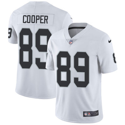 Nike Raiders #89 Amari Cooper White Men's Stitched NFL Vapor Untouchable Limited Jersey Nike Raiders #89 Amari Cooper White Men's Stitched NFL Vapor Untouchable Limited Jersey