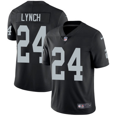 Nike Raiders #24 Marshawn Lynch Black Team Color Men's Stitched NFL Vapor Untouchable Limited Jersey Nike Raiders #24 Marshawn Lynch Black Team Color Men's Stitched NFL Vapor Untouchable Limited Jersey