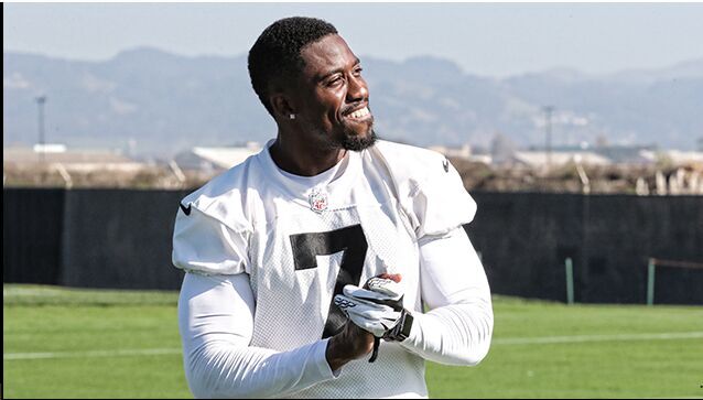 Men's Oakland Raiders Marquette King Team Color Elite Jersey