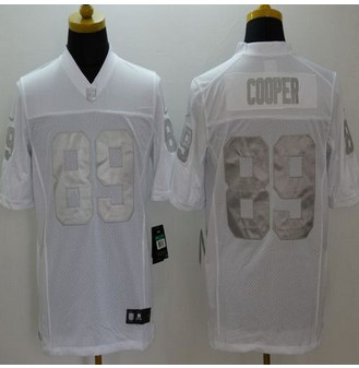 New Oakland Raiders #89 Amari Cooper White Men's Stitched NFL Limited Platinum Jersey New Oakland Raiders #89 Amari Cooper White Men's Stitched NFL Limited Platinum Jersey