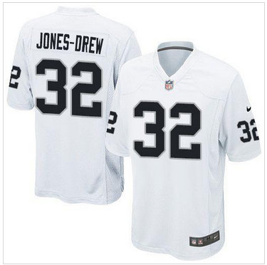 NEW Oakland Raiders #32 Maurice Jones-Drew White NFL Game Jersey