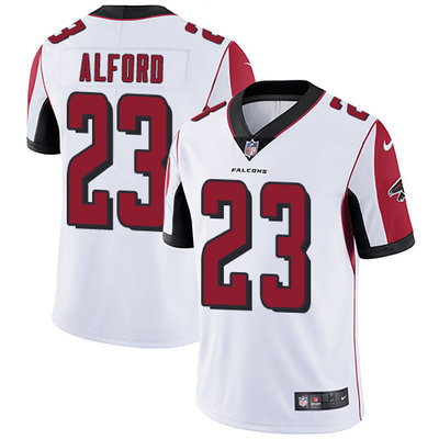 Nike Falcons #23 Robert Alford White Men's Stitched NFL Vapor Untouchable Limited Jersey Nike Falcons #23 Robert Alford White Men's Stitched NFL Vapor Untouchable Limited Jersey