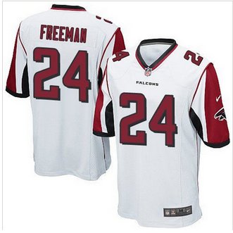 Nike Atlanta Falcons #24 Devonta Freeman White Stitched NFL Elite Jersey