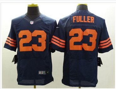 NEW Chicago Bears #23 Kyle Fuller Navy Blue 1940s Throwback NFL Elite Jersey