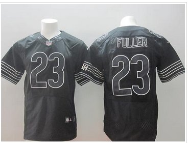 NEW Chicago Bears #23 Kyle Fuller Black Shadow NFL Elite Jersey