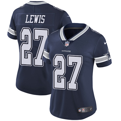 Nike Cowboys #27 Jourdan Lewis Navy Blue Women's Team Color Vapor Untouchable Limited Player NFL Jersey