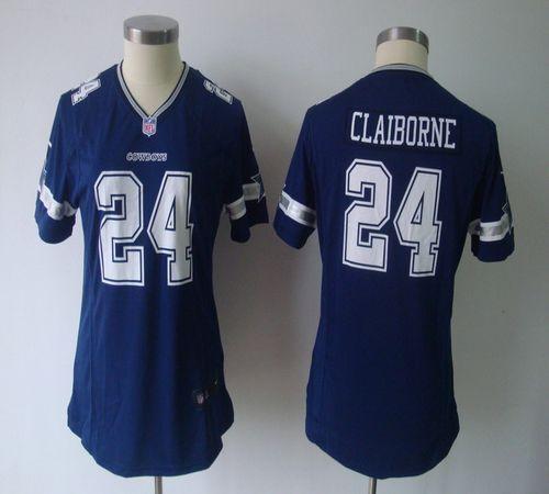 Nike Cowboys #97 Taco Charlton White Pink Women's Stitched NFL Limited Rush Fashion Jersey