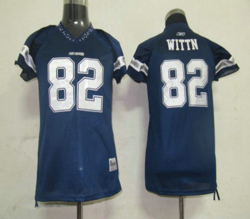 NFL Dallas cowboys 82 Witten Women Field Flirt Fashion Jersey NFL Dallas cowboys 82 Witten Women Field Flirt Fashion Jersey
