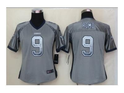 NEW women nfl jerseys dallas cowboys #9 tony romo grey(Elite drift fashion) NEW women nfl jerseys dallas cowboys #9 tony romo grey(Elite drift fashion)