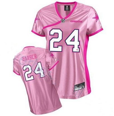 Dallas Cowboys Marion Barber 24 Pink Jersey