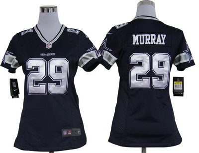 Women Nike Dallas cowboys #29 Demarco Murray Blue Game Jerseys