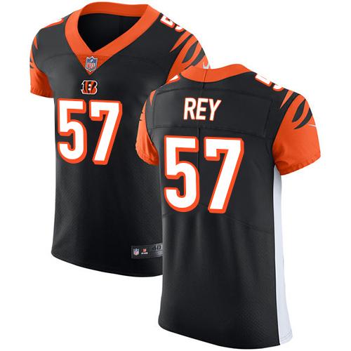 Nike Bengals #57 Vincent Rey Black Team Color Men's Stitched NFL Vapor Untouchable Elite Jersey Nike Bengals #57 Vincent Rey Black Team Color Men's Stitched NFL Vapor Untouchable Elite Jersey