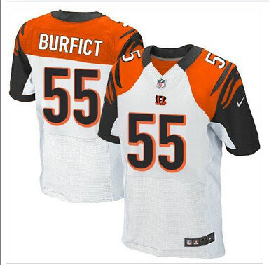 NEW Cincinnati Bengals #55 Vontaze Burfict White NFL Elite Jersey NEW Cincinnati Bengals #55 Vontaze Burfict White NFL Elite Jersey