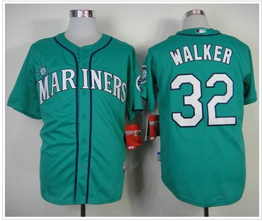 Seattle Mariners #32 Taijuan Walker Green Cool Base Stitched Baseball Jersey
