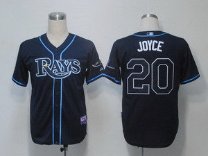 Tampa Bay Rays 20 Joyce Dark Blue Cool Base