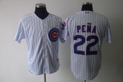 Tampa Bay Rays #22 PENA White Jerseys