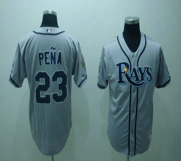 Tampa Bay Rays #23 PENA Grey Jersey