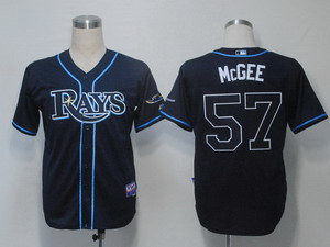 Tampa Bay Rays 57 Mcgee Dark Blue Cool Base
