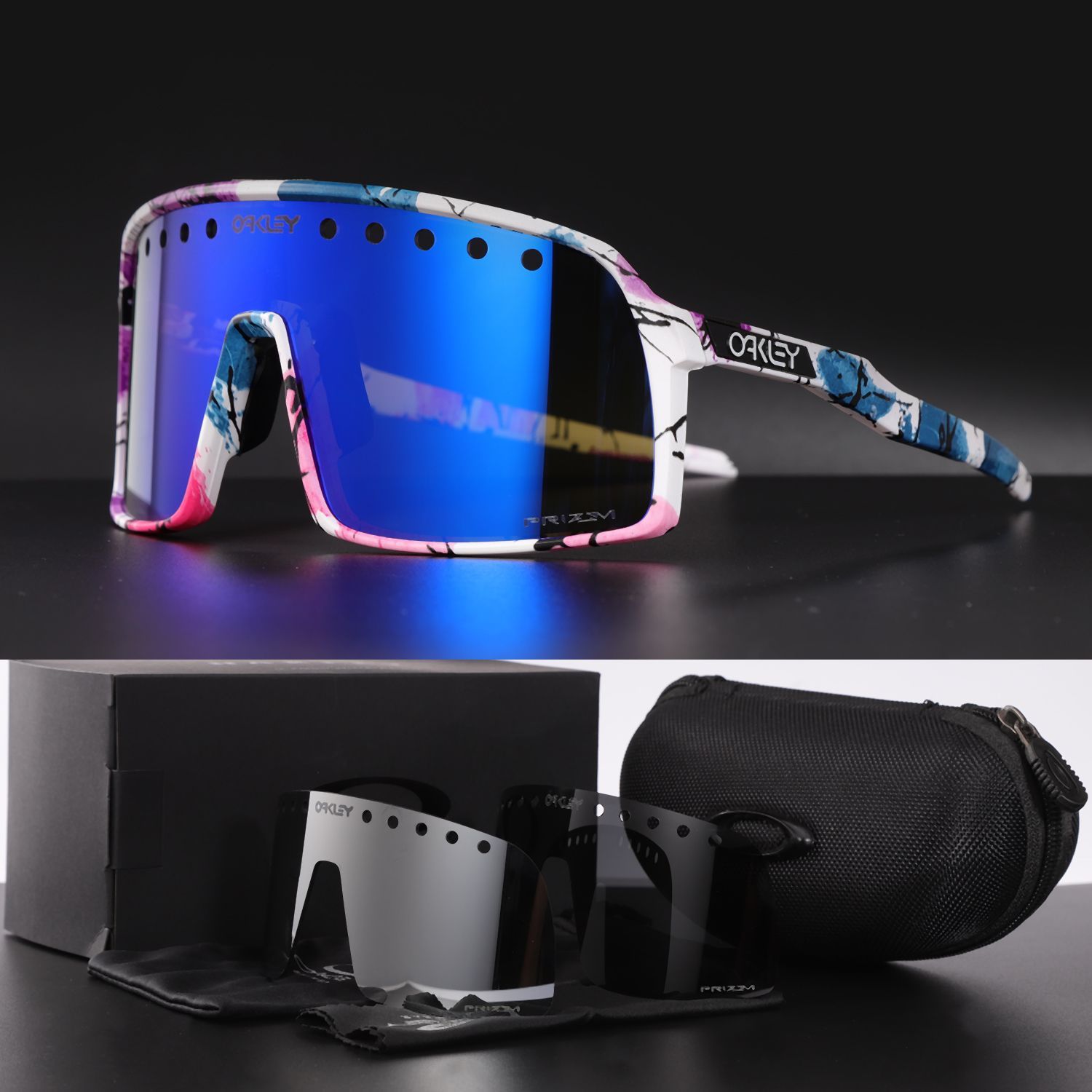 Oakley Sutro Sunglasses 3 Lenses (17)