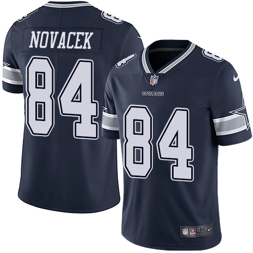 Nike Cowboys #84 Jay Novacek Navy Blue Youth Team Color Vapor Untouchable Elite Player NFL Jersey