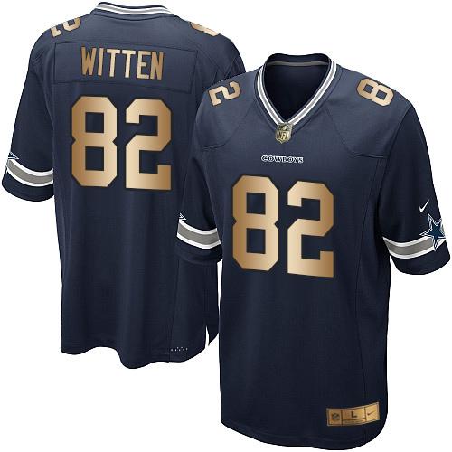 Nike Cowboys #82 Jason Witten Navy Blue Team Color Youth Stitched NFL Elite Gold Jersey Nike Cowboys #82 Jason Witten Navy Blue Team Color Youth Stitched NFL Elite Gold Jersey