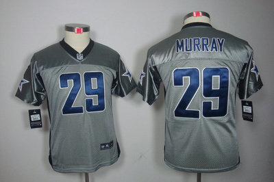 Youth NEW Dallas Cowboys 29# DeMarco Murray Grey Shadow NFL Jerseys Youth NEW Dallas Cowboys 29# DeMarco Murray Grey Shadow NFL Jerseys