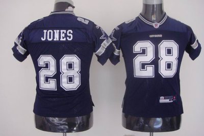 Youth Dallas Cowboys 28 Felix Jones blue jerseys