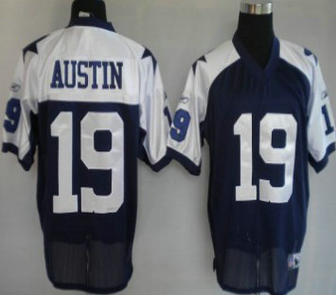 Dallas Cowboys #19 Austin Youth Blue Thanksgivings Jersey