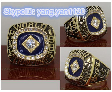 1985 Baseball Championship Rings Kansas City Royals World Series Ring