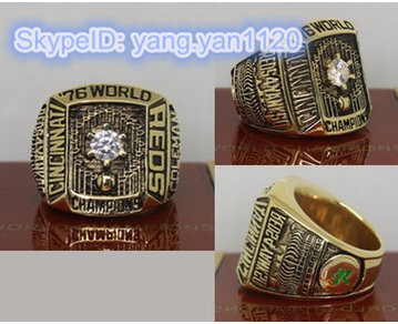 1976 Baseball Championship Rings Cincinnati Reds World Series Ring