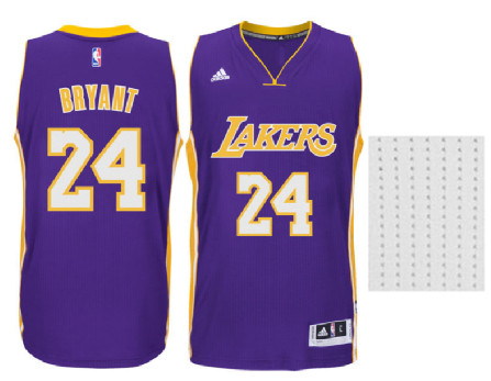 Nike Lakers #24 Kobe Bryant Purple CustomizedNBA Jersey